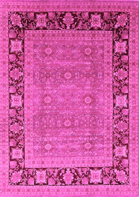 Oriental Pink Industrial Rug, urb1013pnk