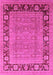 Oriental Pink Industrial Rug, urb1013pnk