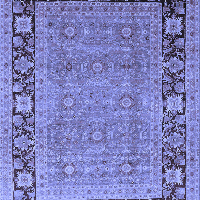 Oriental Blue Industrial Rug, urb1013blu