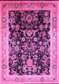 Oriental Pink Industrial Rug, urb1014pnk