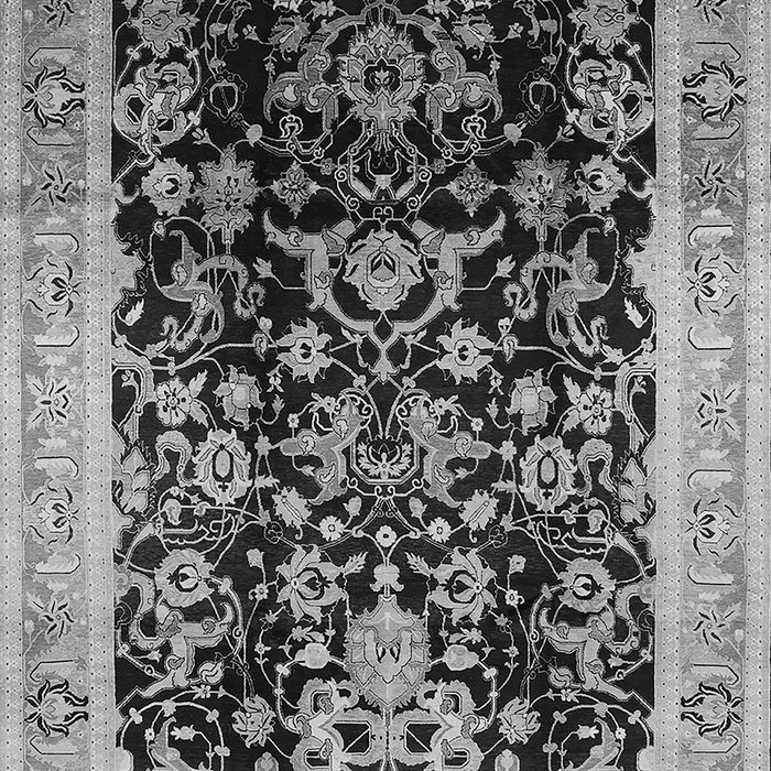 Oriental Gray Industrial Rug, urb1014gry