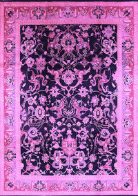 Oriental Purple Industrial Rug, urb1014pur