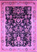 Oriental Purple Industrial Rug, urb1014pur