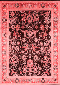 Oriental Red Industrial Rug, urb1014red