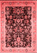 Oriental Red Industrial Area Rugs