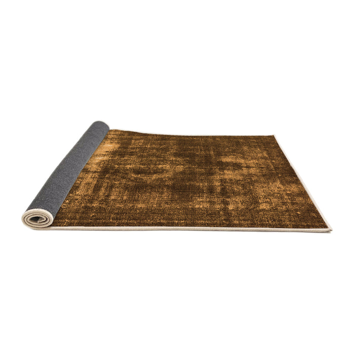 Sideview of Oriental Orange Industrial Rug, urb1015org