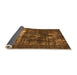 Sideview of Oriental Orange Industrial Rug, urb1015org