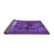 Sideview of Oriental Purple Industrial Rug, urb1015pur