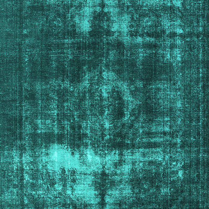 Oriental Turquoise Industrial Rug, urb1015turq