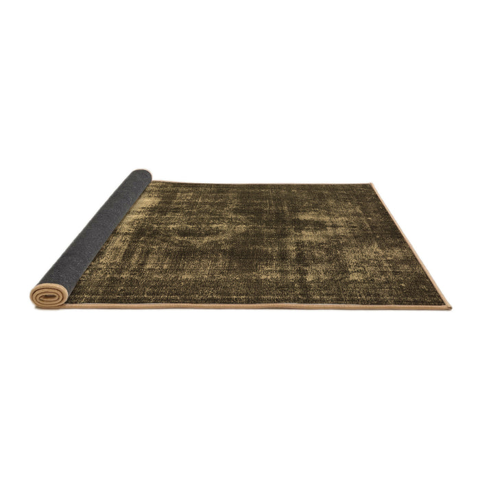 Sideview of Oriental Brown Industrial Rug, urb1015brn