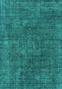 Oriental Turquoise Industrial Rug, urb1016turq