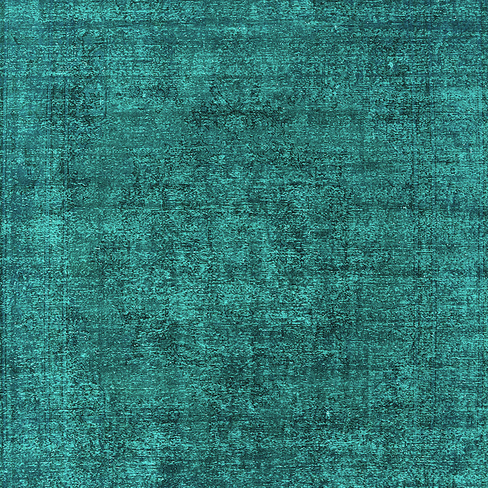 Oriental Turquoise Industrial Rug, urb1016turq