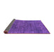 Sideview of Oriental Purple Industrial Rug, urb1016pur