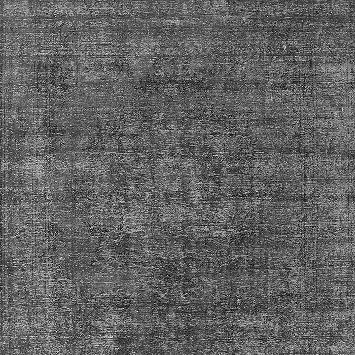 Machine Washable Oriental Gray Industrial Rug, wshurb1016gry