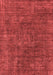 Oriental Red Industrial Area Rugs