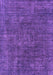 Oriental Purple Industrial Rug, urb1016pur