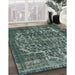 Machine Washable Industrial Modern Light Slate Gray Rug in a Family Room, wshurb1017