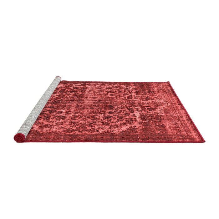 Industrial Red Washable Rugs