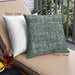 Front View of Mid-Century Modern Urban Square Light Slate Gray Throw Pillow, 18 inch by 18 inch, pwurb1017