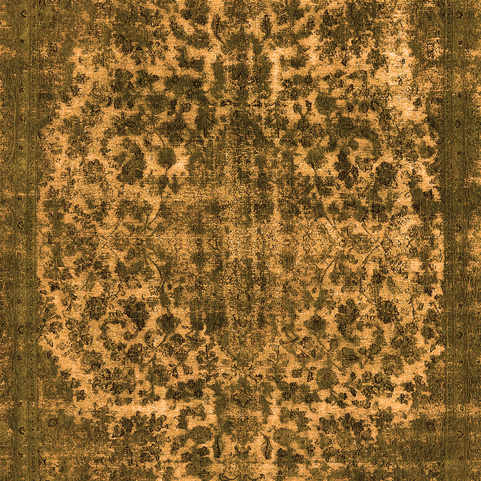 Oriental Orange Industrial Rug, urb1017org