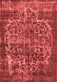 Oriental Red Industrial Rug, urb1017red