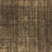 Square Oriental Brown Industrial Rug, urb1018brn