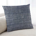 Lifestyle Image of Mid-Century Modern Urban Square Dark Slate Blue Throw Pillow, 18 inch by 18 inch, pwurb1018