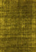 Oriental Yellow Industrial Rug, urb1018yw