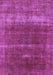 Machine Washable Oriental Purple Industrial Area Rugs, wshurb1019pur