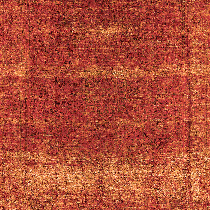 Oriental Orange Industrial Rug, urb1019org