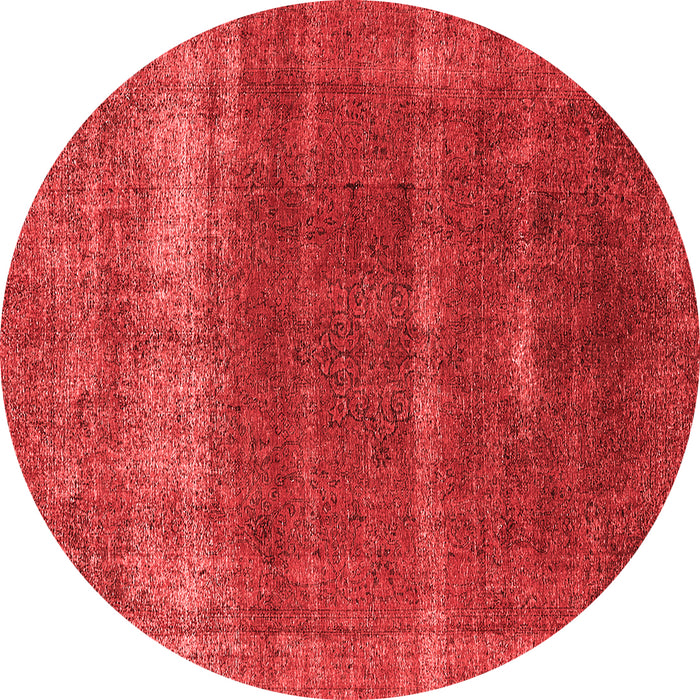 Machine Washable Oriental Red Industrial Rug, wshurb1019red