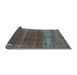 Sideview of Oriental Light Blue Industrial Rug, urb1019lblu