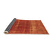 Sideview of Oriental Orange Industrial Rug, urb1019org