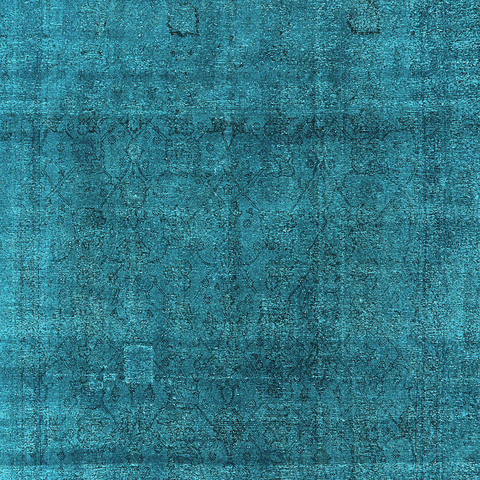 Machine Washable Oriental Light Blue Industrial Rug, wshurb1020lblu