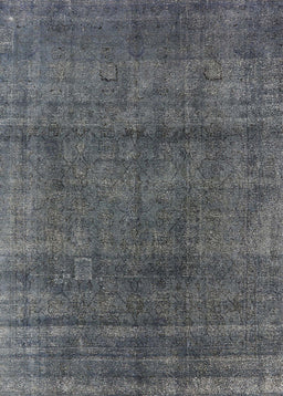 Machine Washable Industrial Modern Gray Rug, wshurb1020
