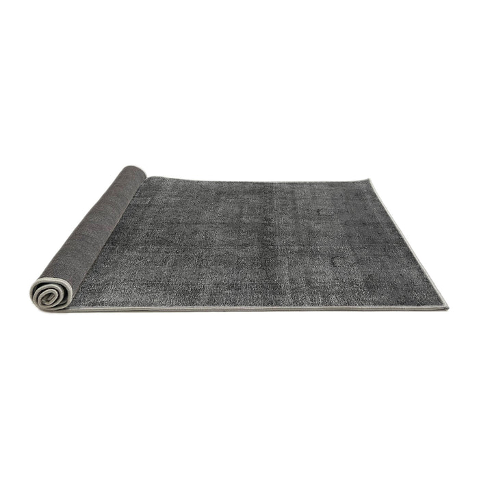 Sideview of Oriental Gray Industrial Rug, urb1020gry