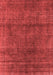 Oriental Red Industrial Area Rugs