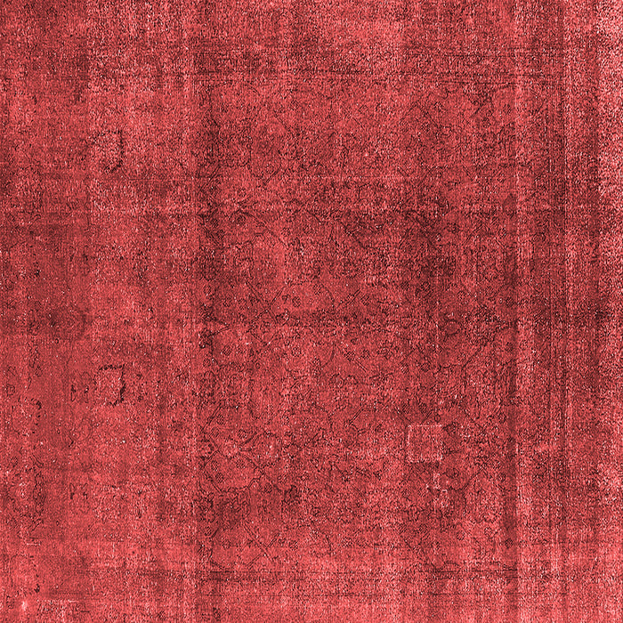 Machine Washable Oriental Red Industrial Rug, wshurb1020red