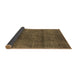 Sideview of Oriental Brown Industrial Rug, urb1020brn