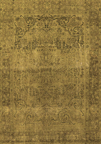 Oriental Brown Traditional Rug, urb1021brn