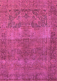 Oriental Pink Traditional Rug, urb1021pnk