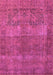 Oriental Pink Traditional Rug, urb1021pnk