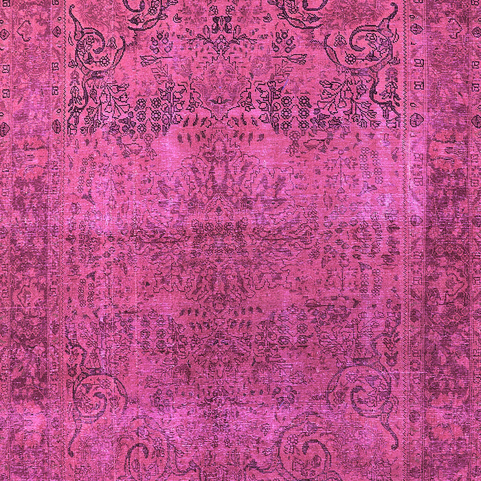 Oriental Pink Traditional Rug, urb1021pnk