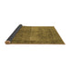 Sideview of Oriental Brown Traditional Rug, urb1021brn