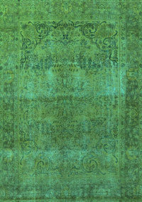 Oriental Turquoise Traditional Rug, urb1021turq