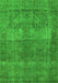 Oriental Green Traditional Rug, urb1021grn