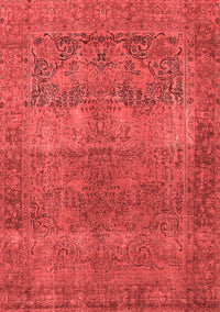 Oriental Red Traditional Rug, urb1021red
