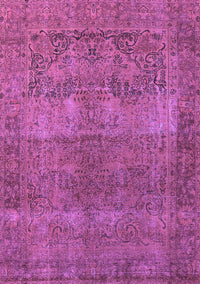 Oriental Purple Traditional Rug, urb1021pur