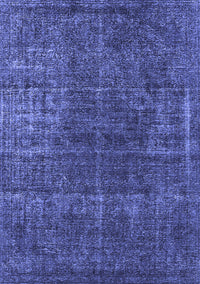 Oriental Blue Industrial Rug, urb1022blu