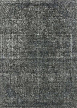 Mid-Century Modern Granite Gray Oriental Rug, urb1022